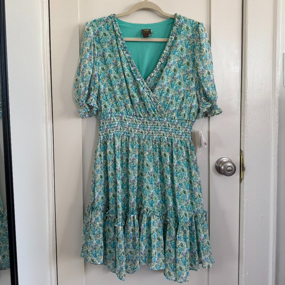 NWT Taylor V-Neck Floral Dress
